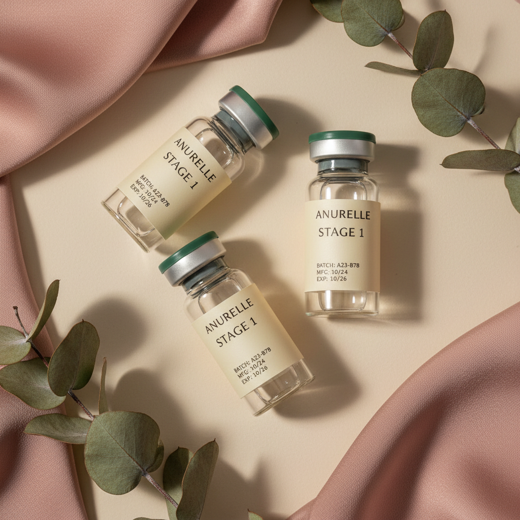 ANURELLE Stage 1 Pharmaceutical Vials